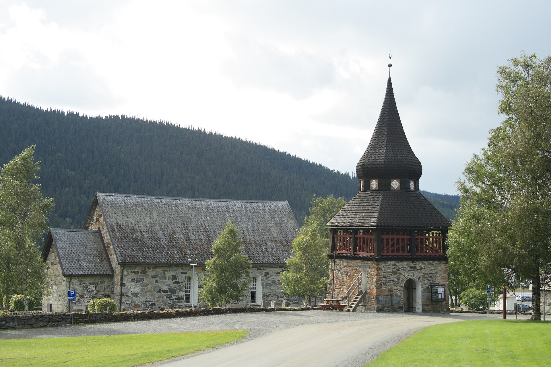 Åre gamla kyrka, sockenkyrka i fjällbyn.
