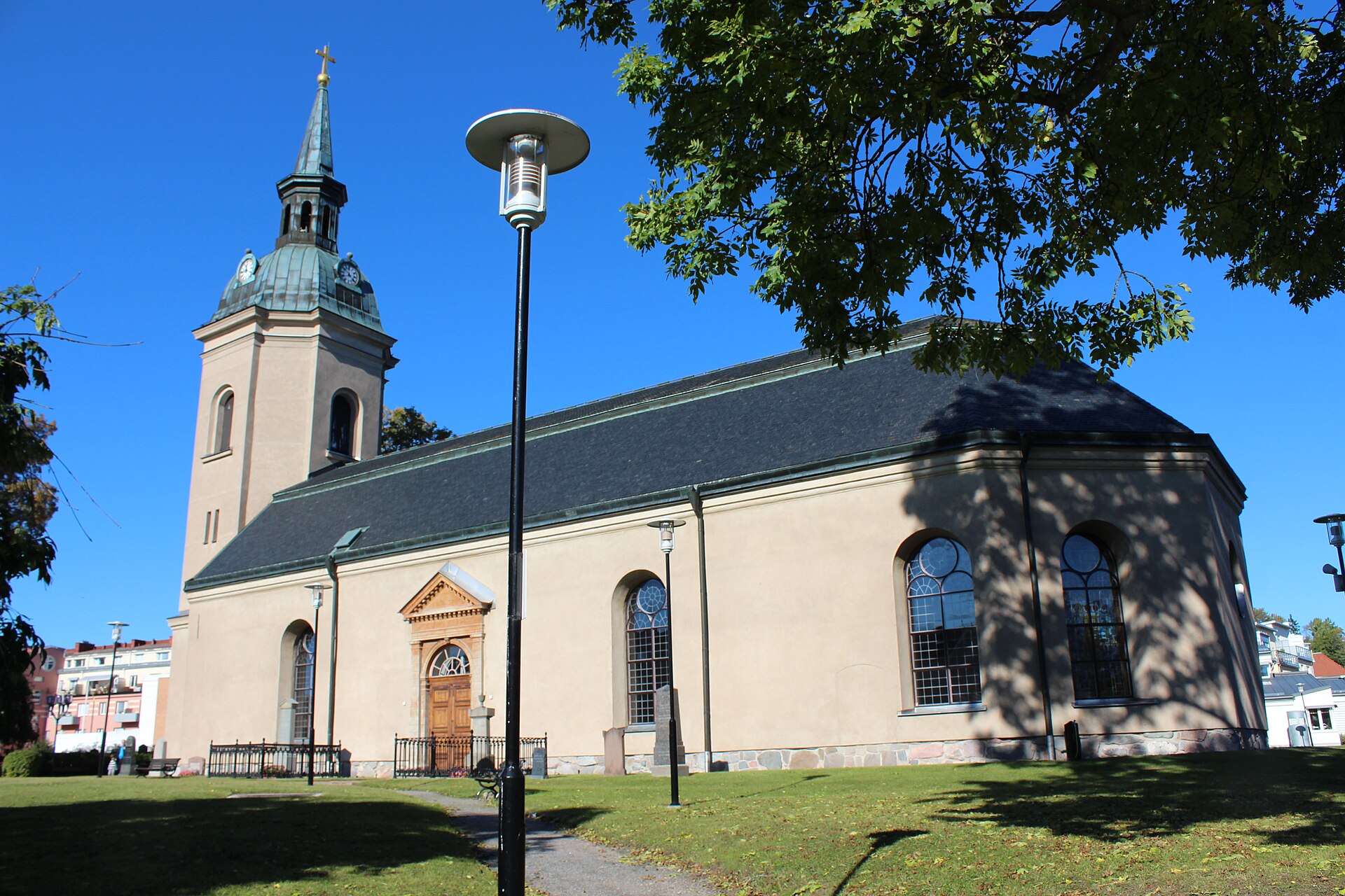 Norrtälje kyrka, sockenkyrka i Roslagen.