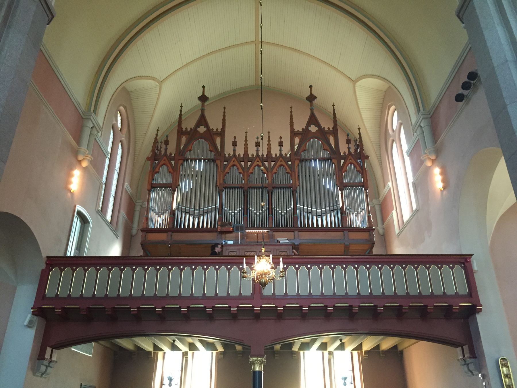 Åkerman och Lunds orgel i Sankt Petri kyrka, Västervik.